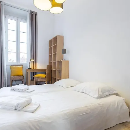 Port De Nice! Bright And Cosy 2 Bdrs 19th Building Apartment Nice
